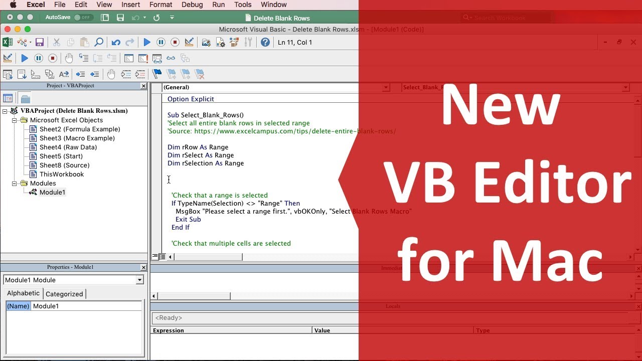 excel for mac microsoft visual basic popup